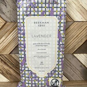 Beekman 1802 Lavender Goat Milk Cleansing Wipes